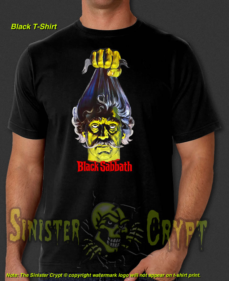 Black Sabbath Horror Movie Black t-shirt