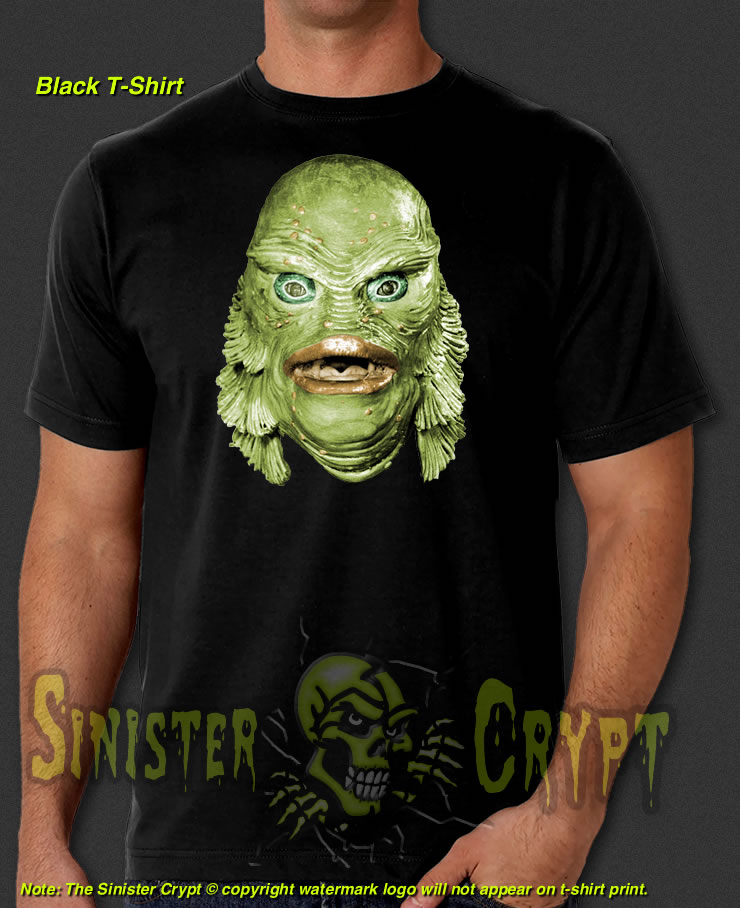 Creature from the Black Lagoon Black t-shirt