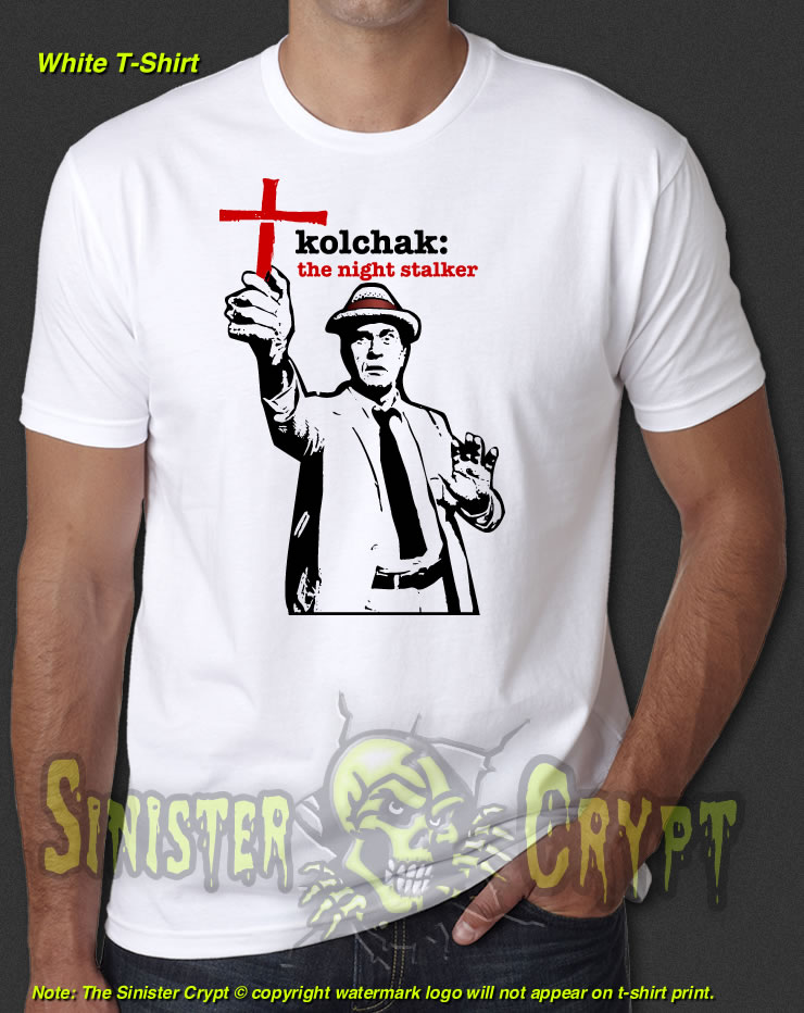 Kolchak: The Night Stalker White t-shirt