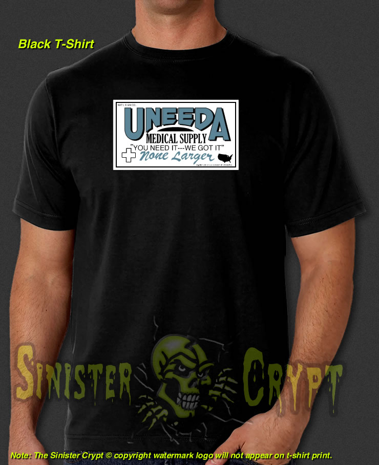 Return of the Living Dead Uneeda Black t-shirt