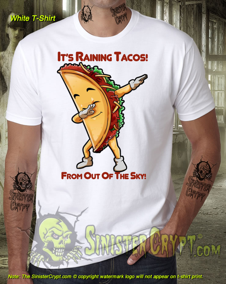Dabbing Taco unisex black T-Shirt S-6XL