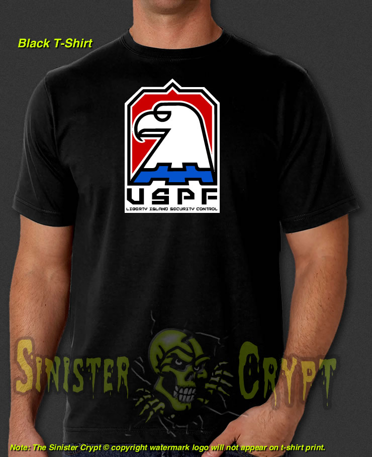 Escape from New York USPF Black t-shirt