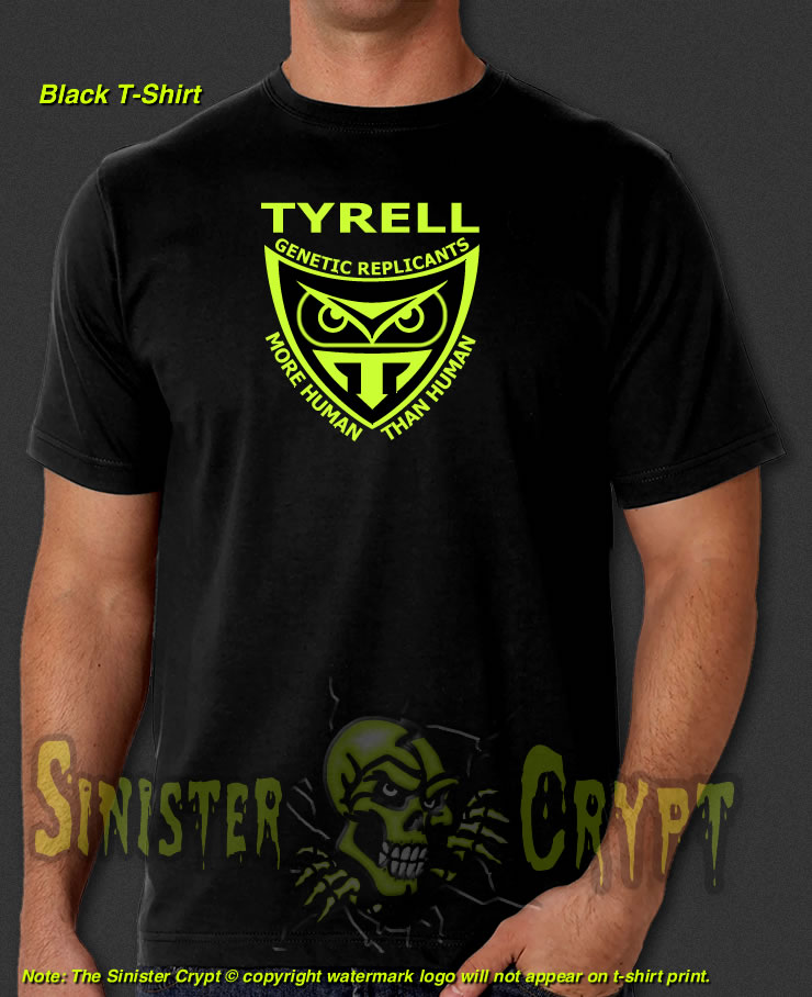 TYRELL Corp. Replicants Black t-shirt