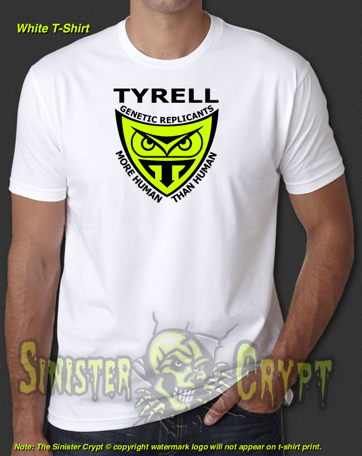 TYRELL Corp. Replicants White t-shirt
