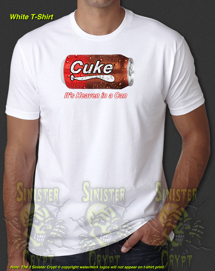 The IT Crowd Cuke Cola Soda Heaven in a Can Geek Roy, Moss, Jen New Black T-Shirt S-6XL
