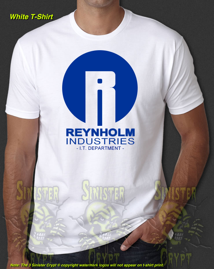 Reynholm Industries The I.T. IT Crowd Geek Roy, Moss, Jen New Black T-Shirt S-6XL
