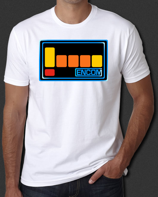 Tron ENCOM Computer Flynns Arcade 1982 Sci-Fi Movie New T-Shirt S-6XL ...