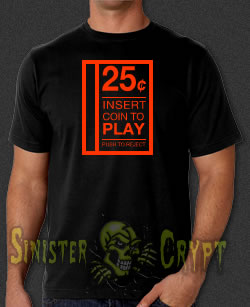 Insert Coin To Play t-shirt