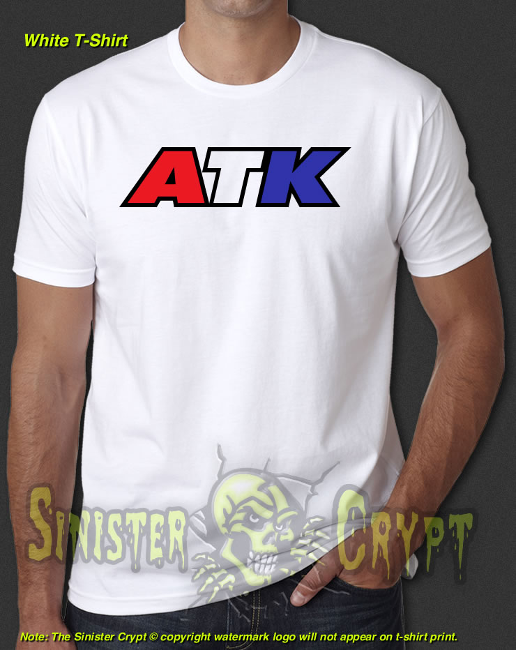 ATK Motorcycle White t-shirt