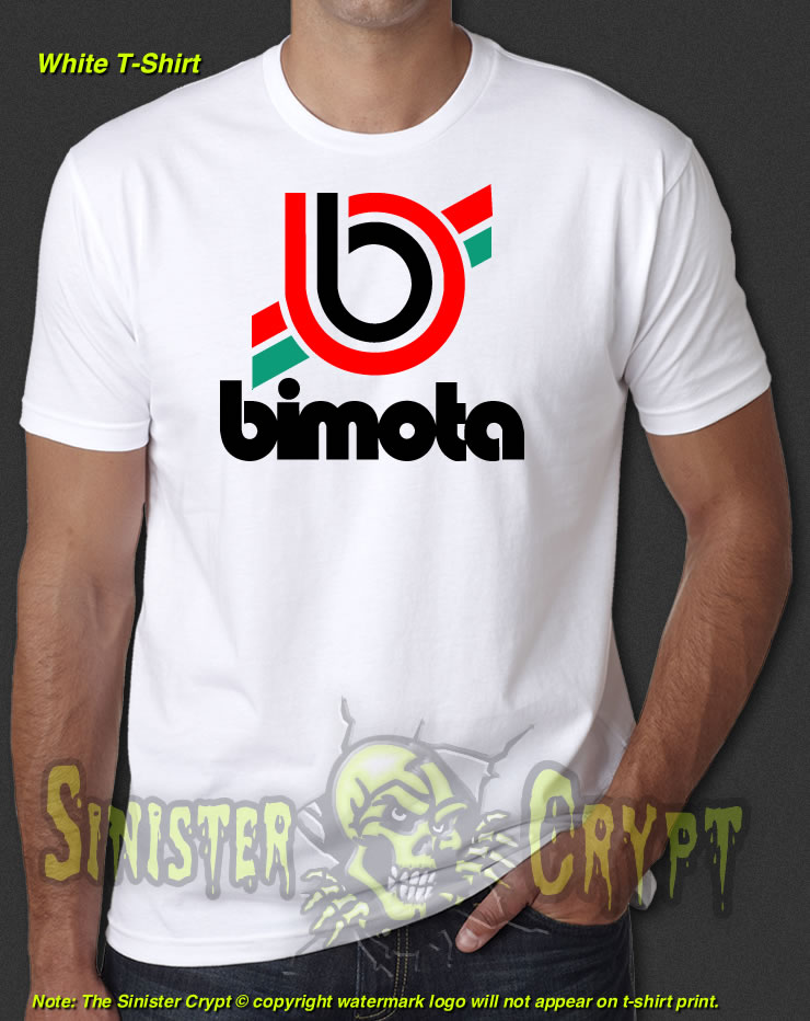 Bimota Motorcycle White t-shirt