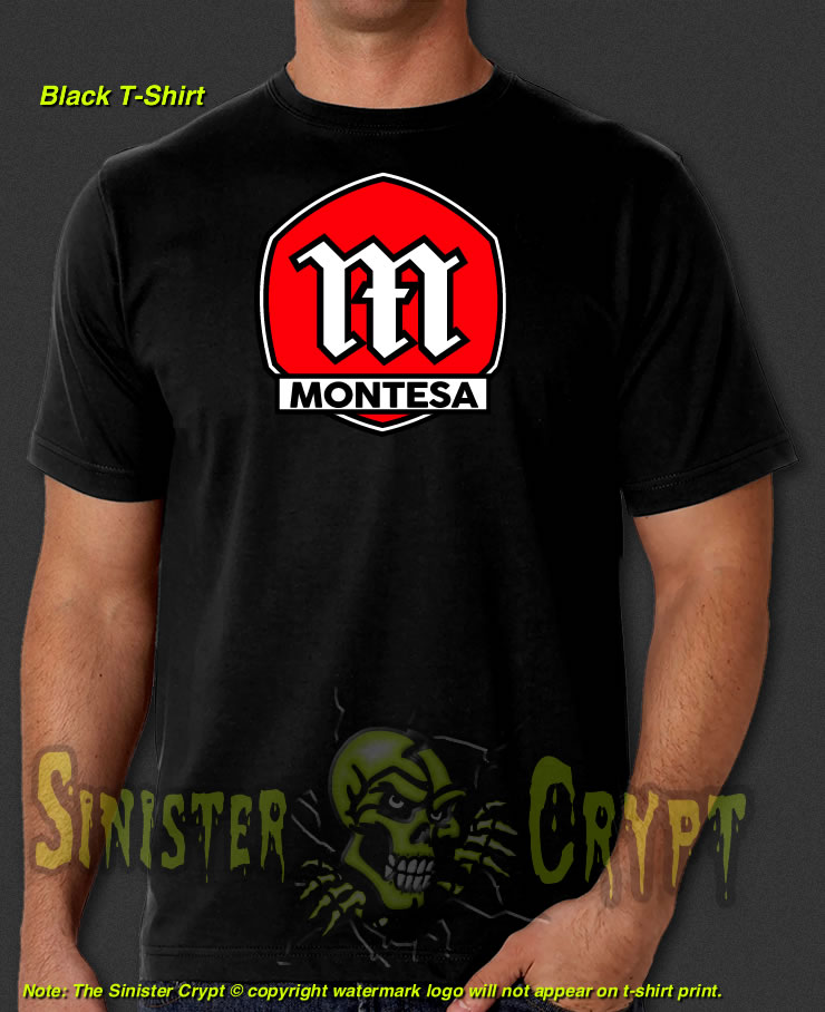 Montesa Motorcycle Black t-shirt