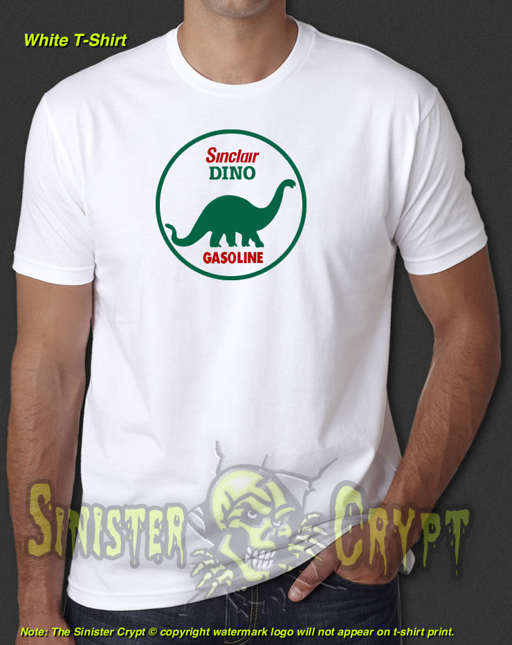 Sinclair Dino White t-shirt