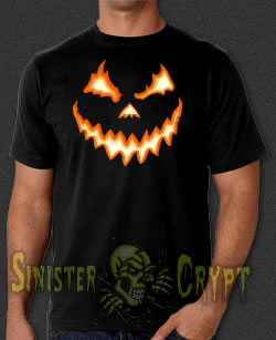 Spooky Halloween Face t-shirt