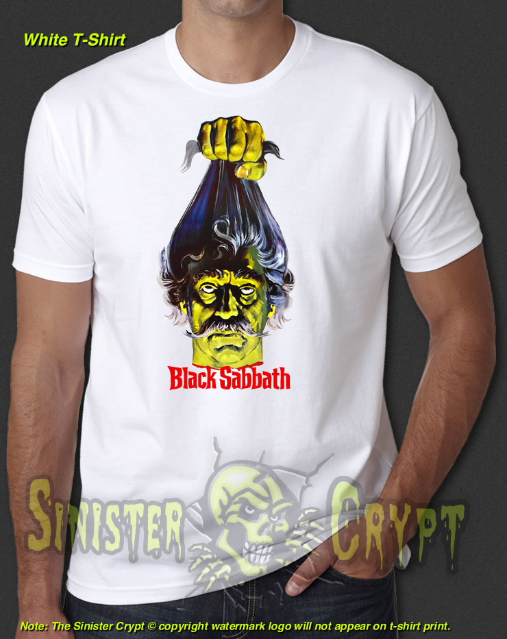 Black Sabbath Horror Movie White t-shirt