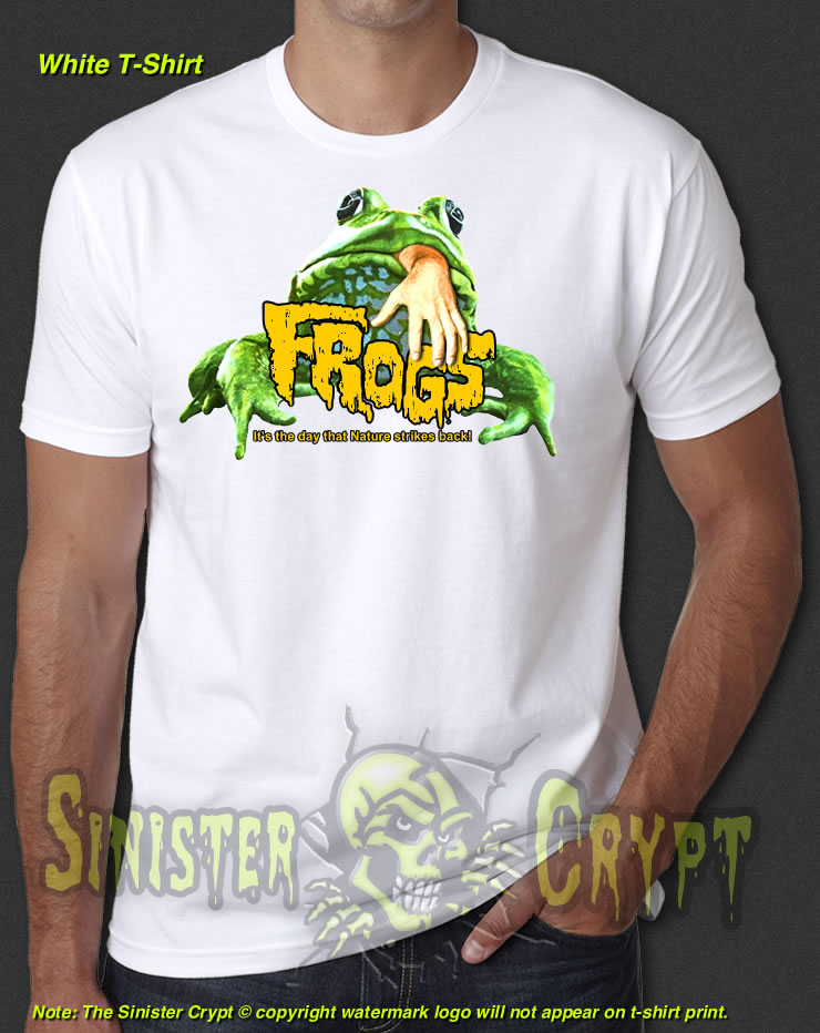 Frogs horror movie White t-shirt