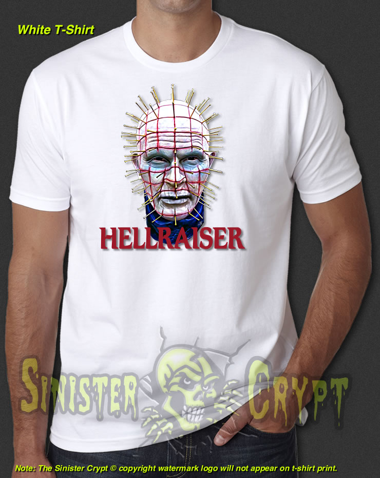 Hellraiser Pinhead White t-shirt