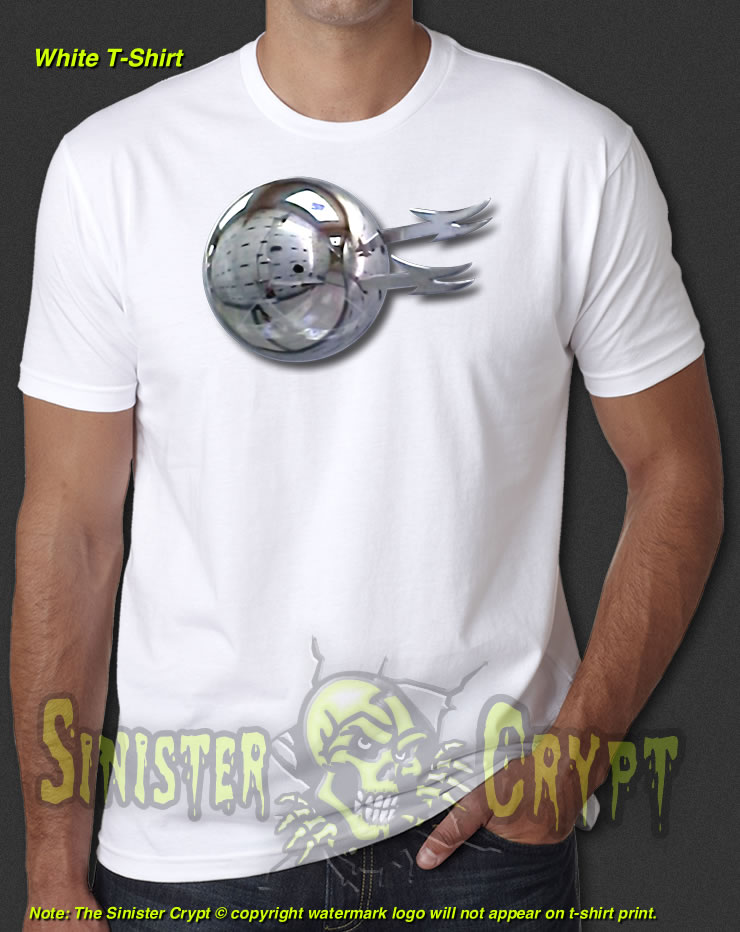 Phantasm Sentinel Sphere White t-shirt