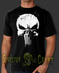 Punisher Painted Skull t-shirt