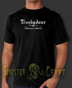 Troubadour Hollywood, California t-shirt