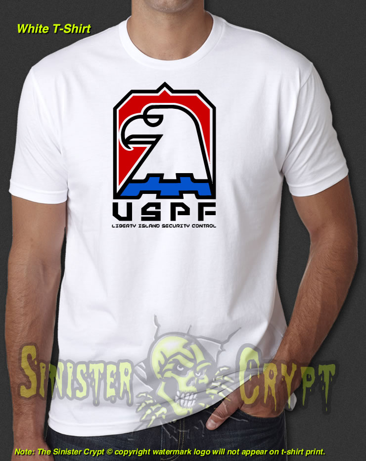 Escape from New York USPF White t-shirt