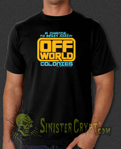Off World Colonies t-shirt