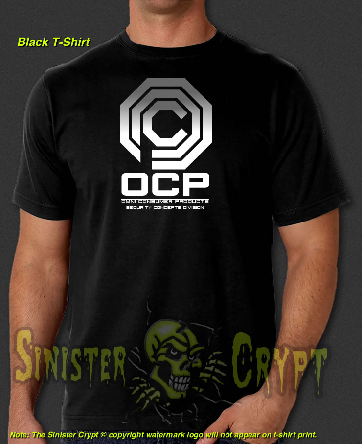OCP Robo Cop Black t-shirt