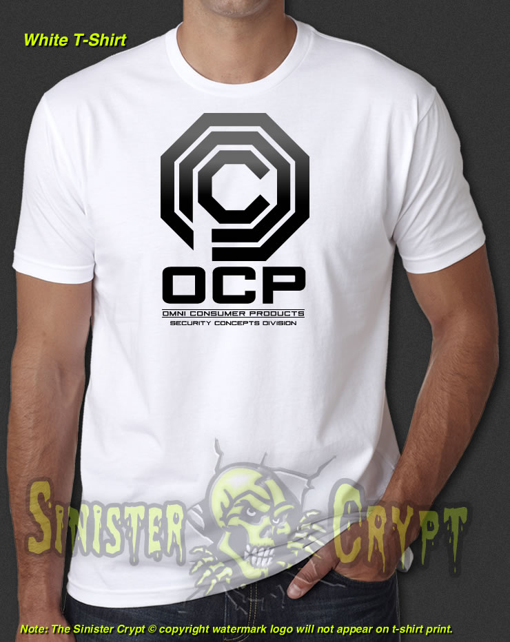 OCP Robo Cop White t-shirt