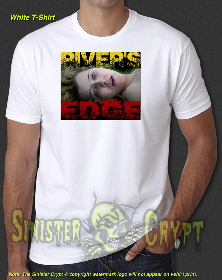 River's Edge White t-shirt 1986 Keanu Reeves Underground Cult Movie S-6XL